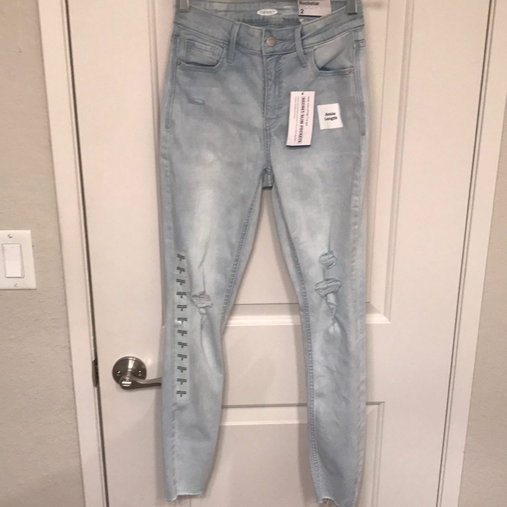 Old navy rockstar super skinny high rise